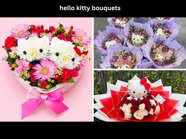 hello kitty bouquets